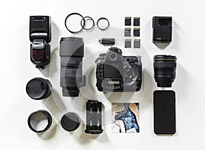 Camera photographer picture parts equipments