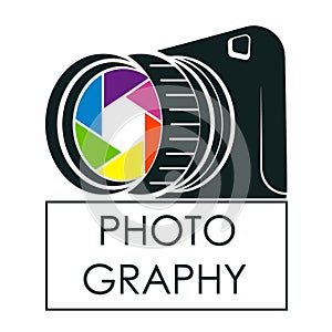 Camera for photographer symbol