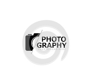 camera photography studio vector logo design concept