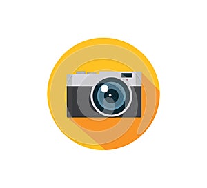 camera photography studio vector logo design concept