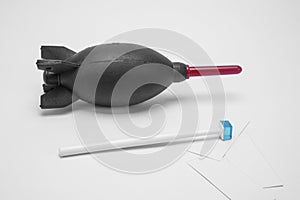 Camera sensor cleaning supplies