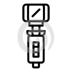 Camera stabilizer icon, outline style