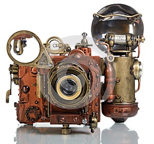 Camera steampunk