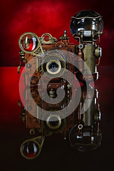 Camera steampunk.