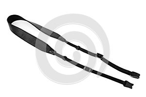 camera strap on a white background