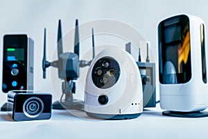 Camera systems deter potential threats in homes, integrating IoT video functionalities with alarming capabilities for high-securit photo