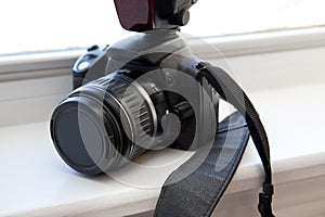 Camera in the window