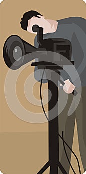 Cameraman Illustration