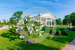 Cameron gallery in Catherine park, Pushkin Tsarskoe Selo, Saint Petersburg, Russia