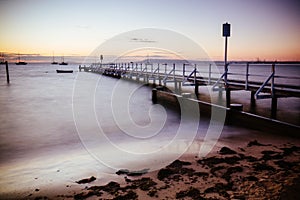 Cameron's Bight Jetty in Blairgowrie Australia