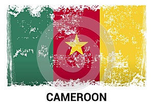 Cameroon flag design vector