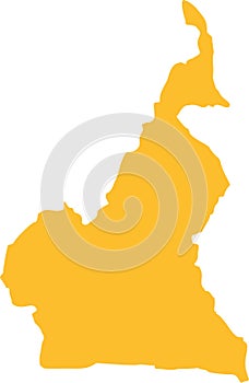 Cameroon map vector