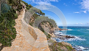 Cami de Ronda, a Coastal Path along Costa Brava photo