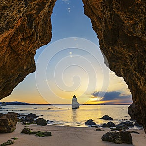 Camilo beach at sunrise