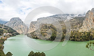 Caminito del Rey in Malaga, Spain