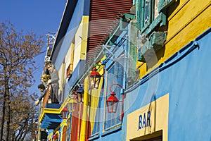 Caminito, La Boca district, Buenos Aires, Argentina