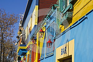 Caminito, La Boca district, Buenos Aires, Argentina