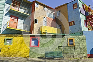 Caminito, La Boca district, Buenos Aires, Argentina photo