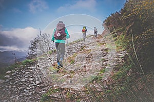 Camino de Santiago - O Cebreiro, Spain