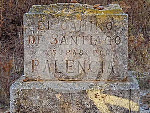 Camino waymark - San Nicolas del Real Camino photo