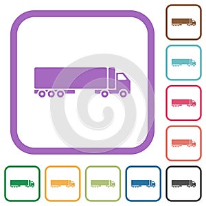 Camion simple icons photo