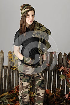 Camo Girl