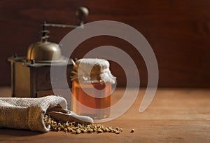 Camomile, Honey and Grinder photo