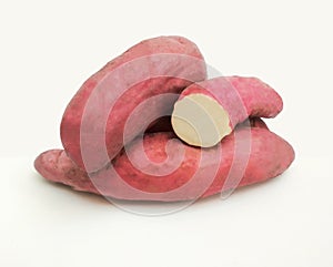 `camote rojo`Ipomoea batatas  sweet potato photo