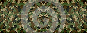 Camouflage army seamless pattern vector.