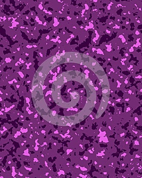 Camouflage background. Purple colors. Empty space for text