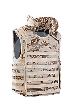 Camouflage bulletproof vest