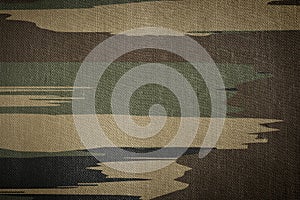 Camouflage cloth texture. Abstract background and texture for design.