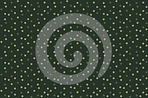 Camouflage dots background green seamless pattern