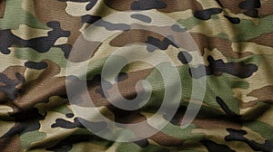 Camouflage fabric cloth texture