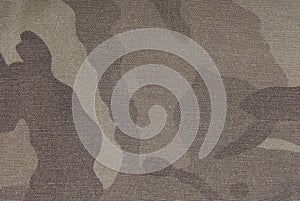 Camouflage fabric texture