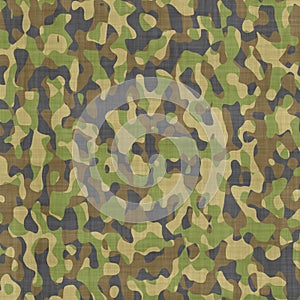 Camouflage material fabric photo