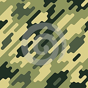 Camouflage modern colorful seamless pattern