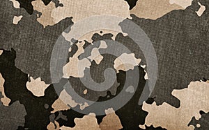 Camouflage pattern cloth texture. Background and texture for design