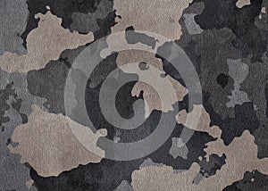 Camouflage pattern cloth texture. Background and texture for design.