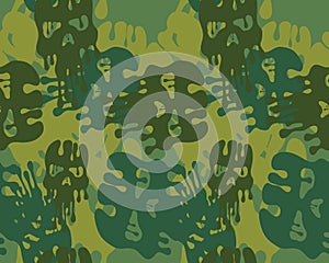 Camouflage pattern.Seamless army wallpaper.