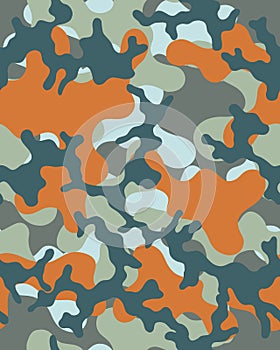 Camouflage pattern.Seamless army wallpaper