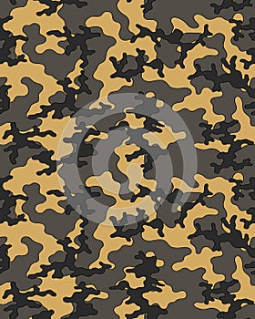 Camouflage pattern.Seamless army wallpaper