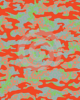Camouflage pattern.Seamless army wallpaper
