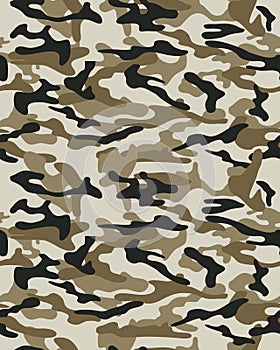 Camouflage pattern.Seamless army wallpaper.