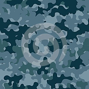 Camouflage pattern seamless background. Animal military camouflage. Abstract seamless pattern for army, hunting, fashion cloth te