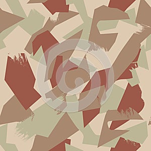 Camouflage seamless pattern