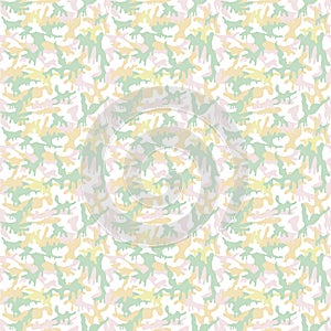 Camouflage seamless pattern design for print photo