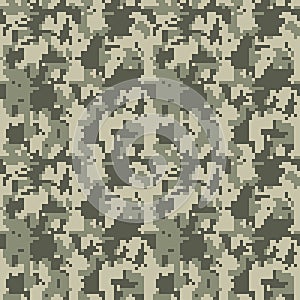 Camouflage seamless pattern Vector illustration for printing on cloth, textile, Wallpaper, paper, wrapper.