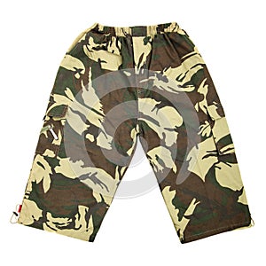 Camouflaged breeches photo