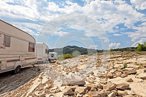 Camp car area nex to stones place. Vacation time